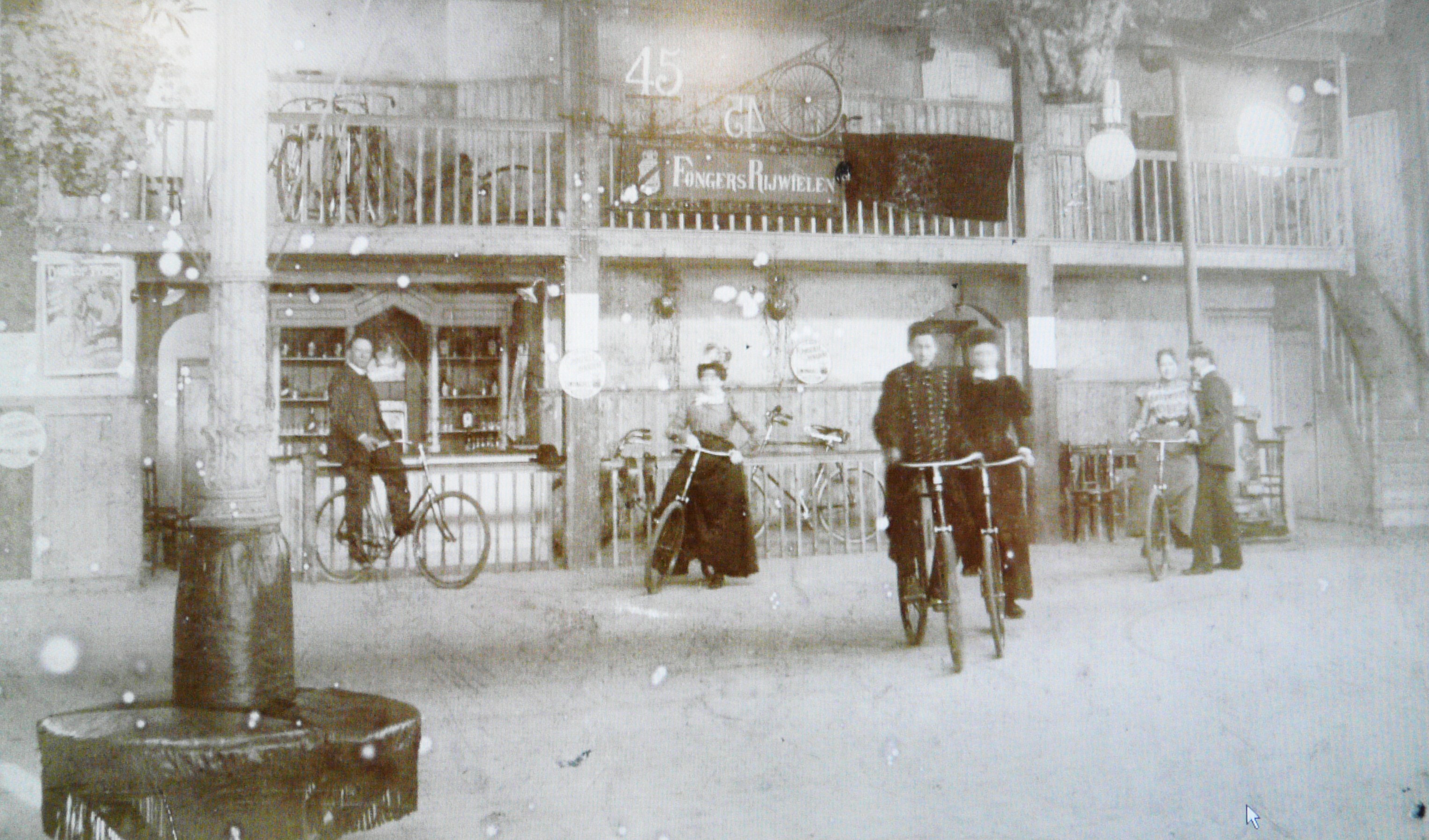 rijschool Den Haag ca. 1899